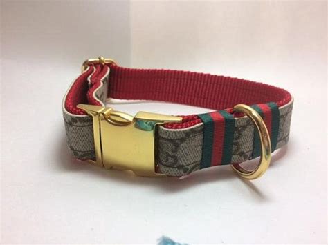 gucci collar etsy|authentic gucci dog collar.